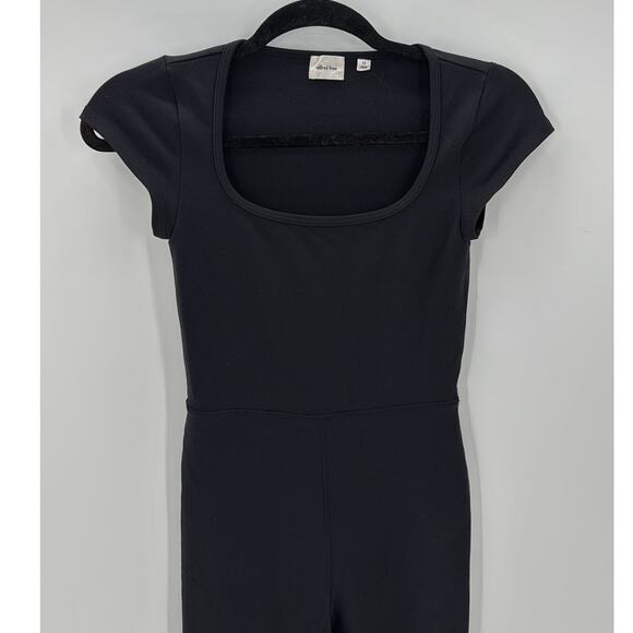 Wilfred Free Theodora Jumpsuit square neck cap sleeve sweat wicking size XS - Picture 4 of 7